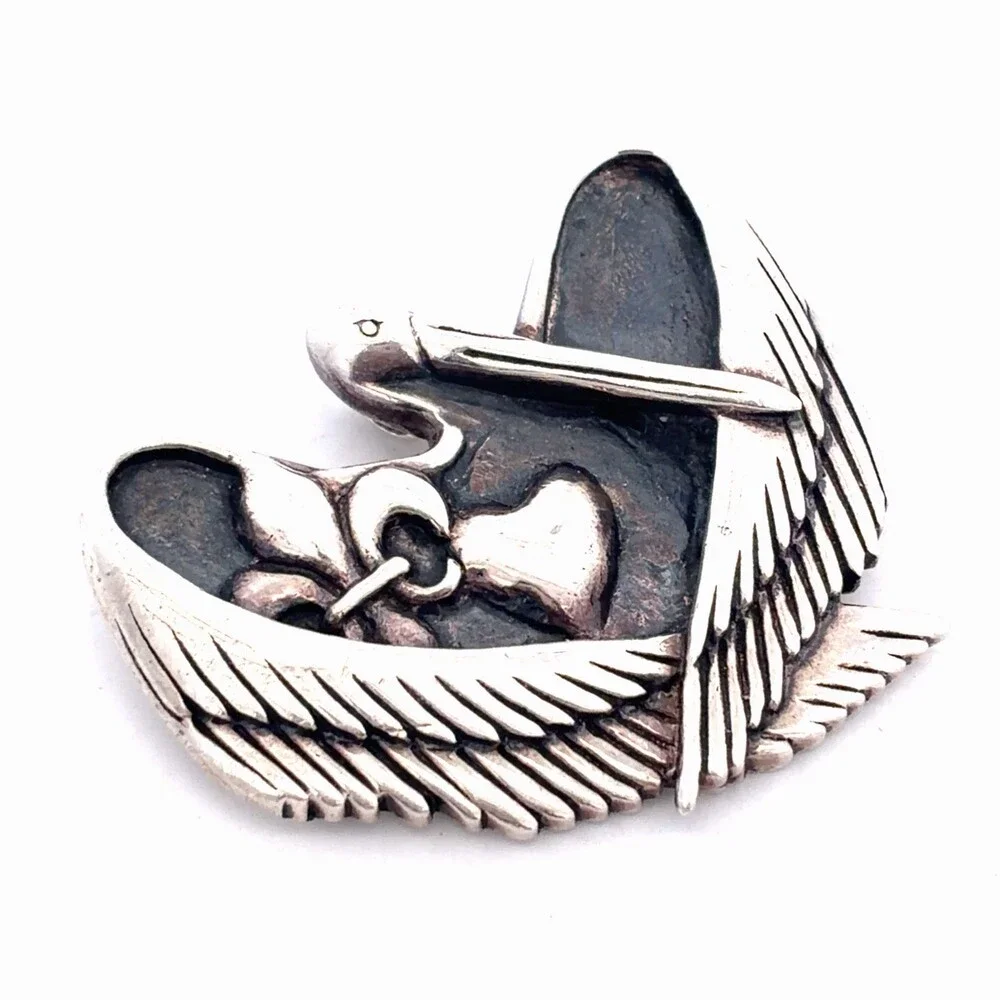 Cristy Cali 925 Sterling Silver 2013 Limited My Heart Is In Louisiana Pendant